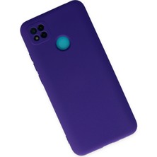 Xiaomi Redmi 9c Kılıf Içi Kadife Lansman Kapak - Mor