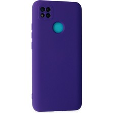 Xiaomi Redmi 9c Kılıf Içi Kadife Lansman Kapak - Mor