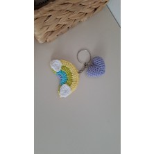 Gonulella Amigurumi Gökkuşağı Anahtarlık /çantaaksesuarı