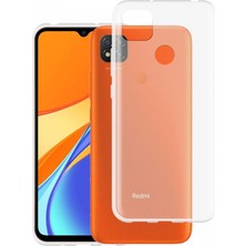 Xiaomi Redmi 9c Kılıf Şeffaf Silikon Kapak - Şeffaf