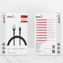 ZORE Shira Serisi Lightning USB Kablo 1 Metre