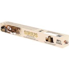 Sirius Kahve Sirius Premium Hindistan Cevizi Aromalı Kapsül Kahve (Nespresso Uyumlu) - 10 adet