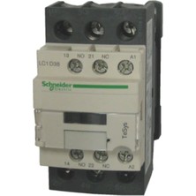 Schneider Electric LC1D38M7 18,5 Kw 38A 220V Ac 1 No 1 Nc Tesys D Kontaktör