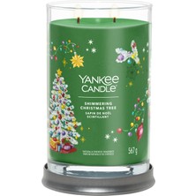 Yankee Candle Shimmering Christmas Tree Tumbler Büyük Mum