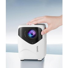 Ozmik Umiio Portable Video Projector 2.4/5g Wifi Bluetooth 1920 * 1080 Resolution Android Projector