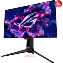 ASUS ROG Swift PG27AQDP 26.5 inç 480Hz 0.03ms 2K QHD Adaptive Sync WOLED Gaming Monitör