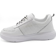 7AdımdaAşk Erkek Sneaker Deri Ayakkabı 082Y24E40740