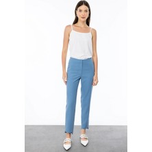 Ekol Beli Lastikli Dar Paça Pantolon