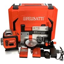 Felisatti Ty1-16line Lazer Metre "Nitril İş Eldiveni Hediyeli"