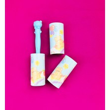 Giftmoda Ayıcık Figürlü Tüy Toplayıcı Rulo 60 Yaprak 2 Adet Yedek Başlık