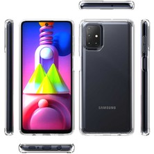 Galaxy M51 Kılıf Zore Coss Kapak-Renksiz