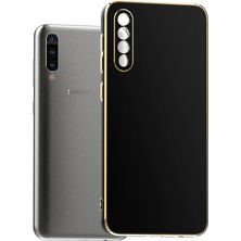 Galaxy A50 Kılıf Zore Bark Kapak-Lila