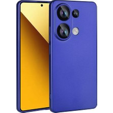 Xiaomi Poco M6 Pro 4g Kılıf Zore Premier Silikon Kapak-Saks Mavi