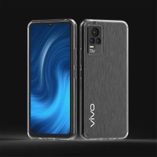 Vivo V21E Kılıf Zore Coss Kapak-Renksiz