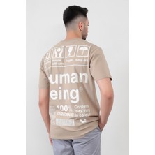 John Borners Vizon Human Baskılı Regular Kesim T-Shirt