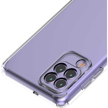 Galaxy M22 Kılıf Zore Coss Kapak-Renksiz