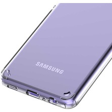 Galaxy M22 Kılıf Zore Coss Kapak-Renksiz