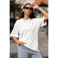 Kadın Düz Spor T-Shirt - 24541