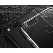 Xiaomi Mi 5x Kılıf Zore Süper Silikon Kapak-Renksiz