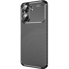 Xiaomi Poco C65 Kılıf Zore Negro Silikon Kapak-Siyah