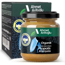 Ahmet Arifoğlu Organik Arı Sütü Bal Polen Propolis Mix 230 gr