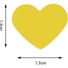 Kamei Şekilli Delgeç Kalp 1.3 cm KM8805