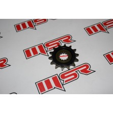 MSR ÖN DİŞLİ 14T KAUÇUKLU CF MOTO NK400 520 ZİNCİR İÇİN