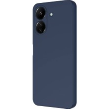 Xiaomi Poco C65 Kılıf Zore Mara Lansman Kapak-Lacivert