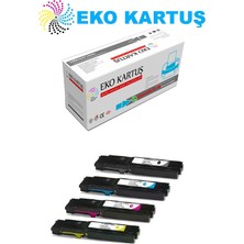  Xerox Phaser 6600DN Muadil Toner 4 Renk Takım