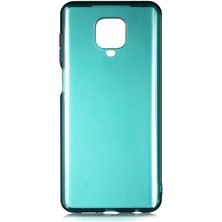 Tasopay Xiaomi Redmi Note 9 Pro Uyumlu Kılıf Kontrast Renk Tasarımı Ile Hassas Çalışan Düğmeler Darbe Korumalı Renkli Silikon Protected Case