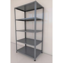 Cemil Tasarım 5 Katlı 200 Cm Çelik Raf Mödülleri