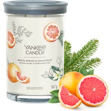 Yankee Candle White Spruce& Grapefruit Tumbler Büyük Mum
