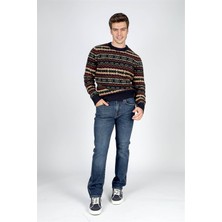 Lee Cooper Harry Normal Bel Normal Kesim Düz Paça Eddie Dark Island Erkek Jean Pantolon