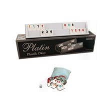 Platin Plastik Okey Takımı