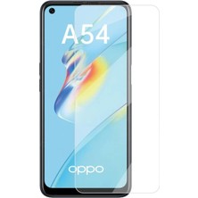 Oppo A54 Kırılmaz Cam Şeffaf 0.3mm Kılıf Dostu Temperli Ekran Koruyucu