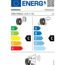 Minerva 285/45 R22 114Y Xl Eco Speed 2 Suv Oto Yaz Lastiği (Üretim Yılı: 2024)