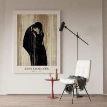 Pegziz Modern Kanvas Tablo Edvard Much Sanatsal Tablo Salon Duvar Dekor Cafe Dekor Duvar Tablosu
