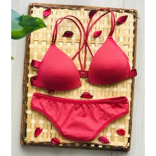 My Secret Önden Açmalı Arkası Çapraz Ip Sütyen Takımı