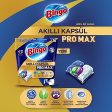 Bingo Akıllı Kapsül Pro Max Bulaşık Makinesi Deterjanı Tableti 20'li