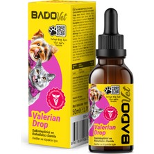 Bado Valerian Drop Kedi ve Köpekler Için Sakinleştirici Damla 50 ml