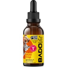 Bado Multi Drop Kedi ve Köpekler Için Multi Vitamin Mineral Damla 50 ml