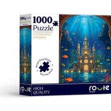 1000 Parça Underwater Kıngdom Puzzle 48 x 68 cm