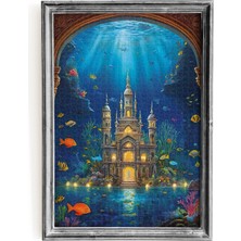 1000 Parça Underwater Kıngdom Puzzle 48 x 68 cm