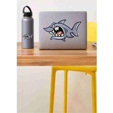 Sticker Usta Köpek Balığı Shark Araba Oto Motosiklet Karavan Sticker 00447