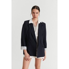 Nutto Çizgi Detaylı Blazer Ceket