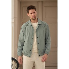 Danger Erkek Paraşüt Mont Ceket Su Yeşili - 3621DNGR