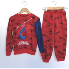 FSM Spiderman Ultımate Sweatshirt Takım Örümcek Adam Çocuk