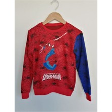 FSM Spiderman Ultımate Sweatshirt Takım Örümcek Adam Çocuk