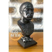 Craft 3d Atölye Mbappe (13 Cm) -Ronaldo (13 Cm)-Dünya Kupası(15 Cm) Boyunda- Paketi  Beton Büst/Figür/Biblo