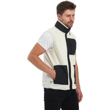 Adams Erkek Polar Kolsuz Çift Renk Yelek 3 Cepli Comfort Fit